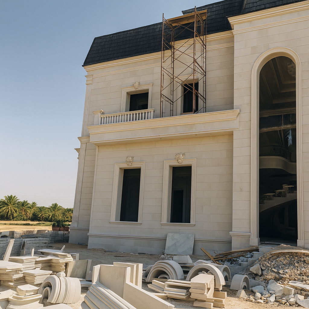 توريد وتركيب الحجر